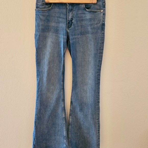 Mango Mid rise Stretchy Flare - Picture 4 of 5